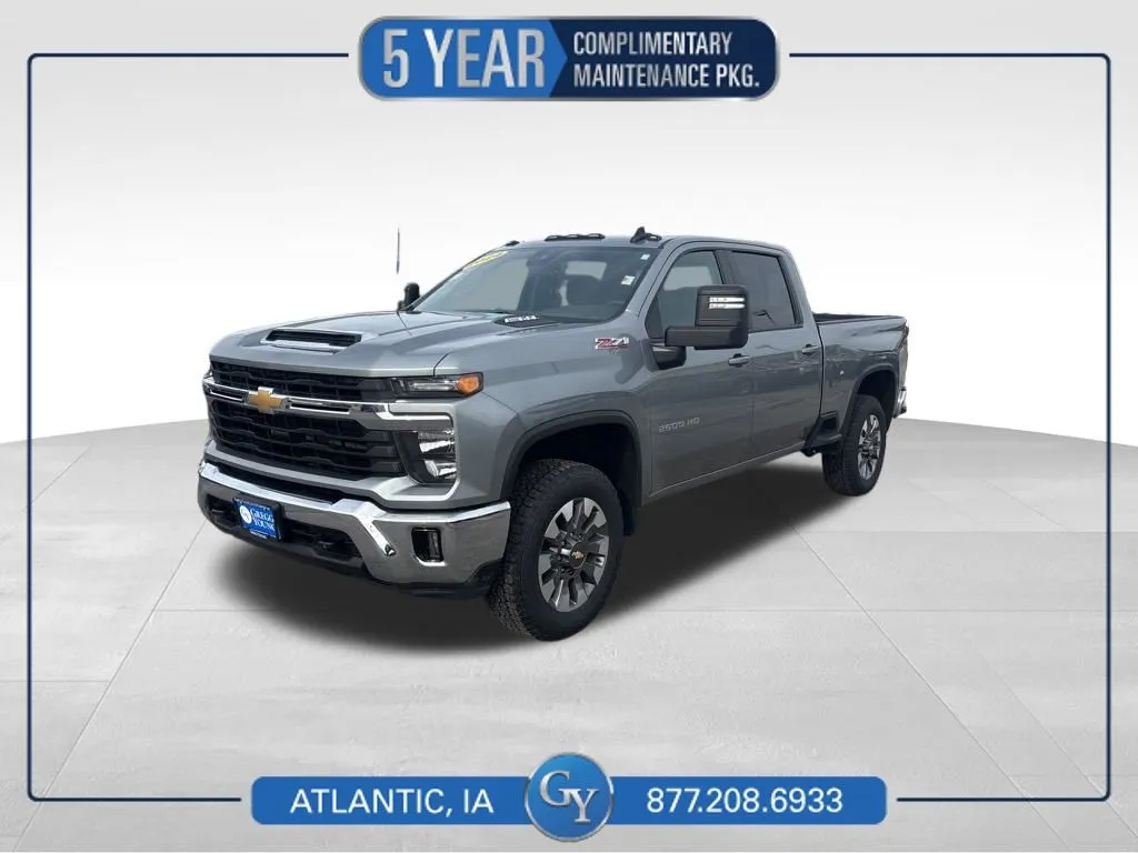 Gray 2024 Chevrolet Silverado 2500HD LT for sale in Atlantic, IA