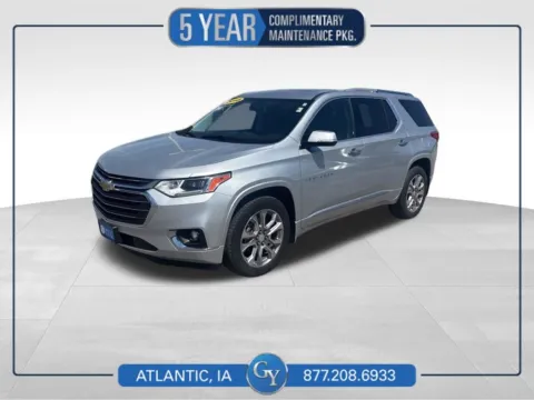 Silver 2018 Chevrolet Traverse Premier for sale in Atlantic, IA