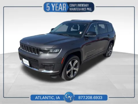 Gray 2023 Jeep Grand Cherokee L Limited for sale in Atlantic, IA