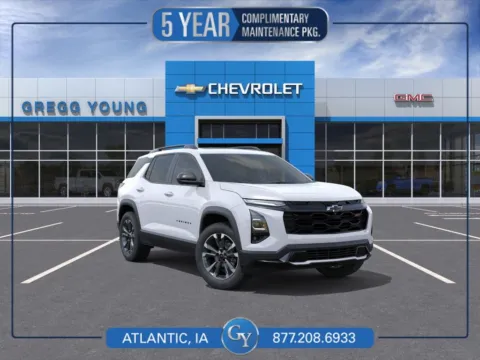 White 2026 Chevrolet Equinox RS for sale in Atlantic, IA