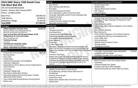 Photos of 2024 GMC Sierra 1500 Denali for sale in Atlantic, IA at Gregg Young Chevrolet GMC Atlantic