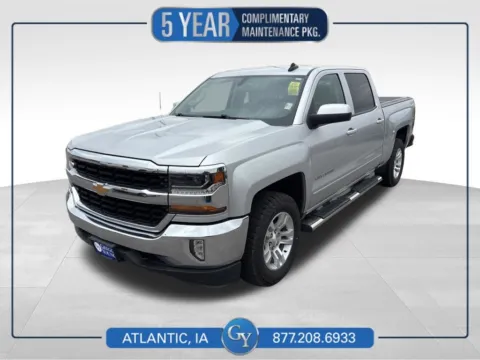 Silver 2017 Chevrolet Silverado 1500 LT for sale in Atlantic, IA
