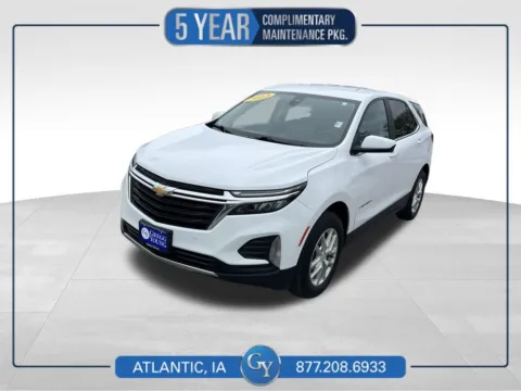 White 2023 Chevrolet Equinox LT for sale in Atlantic, IA