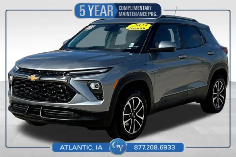 Gray 2025 Chevrolet TrailBlazer LT for sale in Atlantic, IA