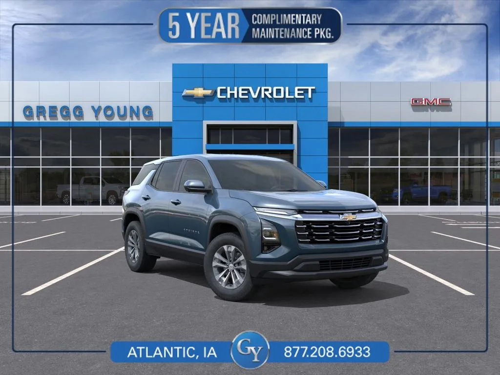 Blue 2026 Chevrolet Equinox LT for sale in Atlantic, IA