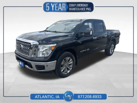 Black 2018 Nissan Titan SV for sale in Atlantic, IA