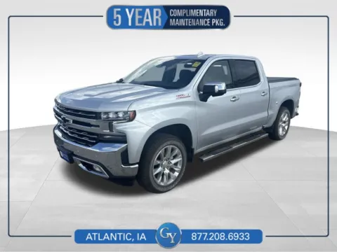 Silver 2022 Chevrolet Silverado 1500 LTD LTZ for sale in Atlantic, IA