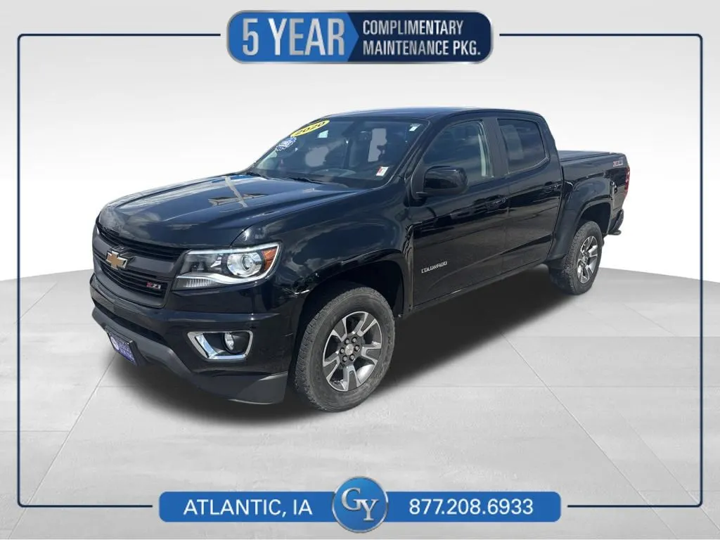 Black 2020 Chevrolet Colorado Z71 for sale in Atlantic, IA