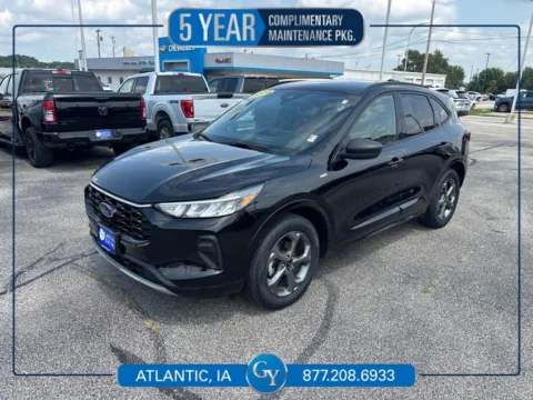 Black 2024 Ford Escape ST-Line for sale in Atlantic, IA