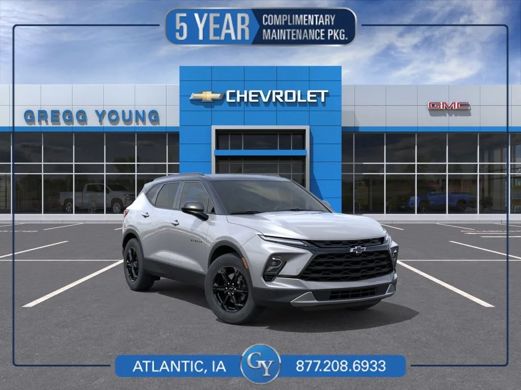 Gray 2026 Chevrolet Blazer LT for sale in Atlantic, IA