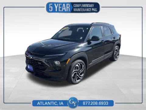 Black 2025 Chevrolet TrailBlazer RS for sale in Atlantic, IA