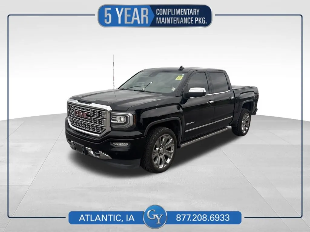 Black 2017 GMC Sierra 1500 Denali for sale in Atlantic, IA