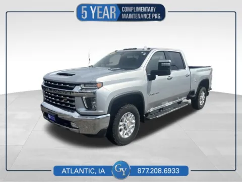 Silver 2022 Chevrolet Silverado 2500 HD LTZ for sale in Atlantic, IA