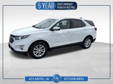 White 2020 Chevrolet Equinox LT for sale in Atlantic, IA