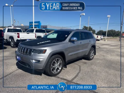 Silver 2021 Jeep Grand Cherokee Limited for sale in Atlantic, IA