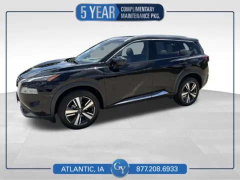 Black 2023 Nissan Rogue SL for sale in Atlantic, IA