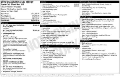 Photos of 2026 Chevrolet Silverado 1500 LT for sale in Atlantic, IA at Gregg Young Chevrolet GMC Atlantic