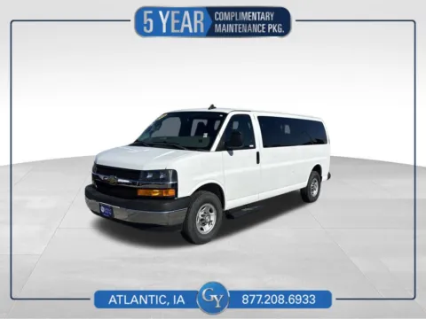 White 2018 Chevrolet Express 3500 LT for sale in Atlantic, IA