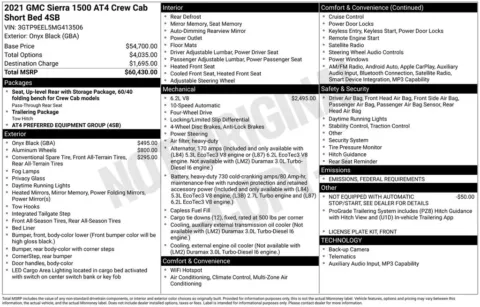 Photos of 2021 GMC Sierra 1500 AT4 for sale in Atlantic, IA at Gregg Young Automotive of Atlantic