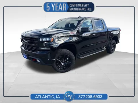 Black 2021 Chevrolet Silverado 1500 LT Trail Boss for sale in Atlantic, IA
