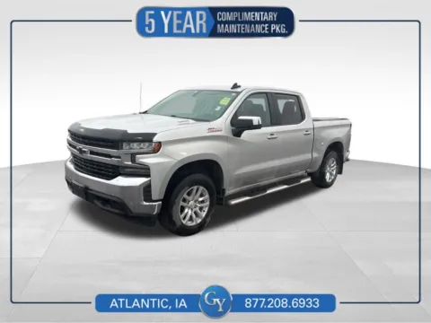 Silver 2020 Chevrolet Silverado 1500 LT for sale in Atlantic, IA