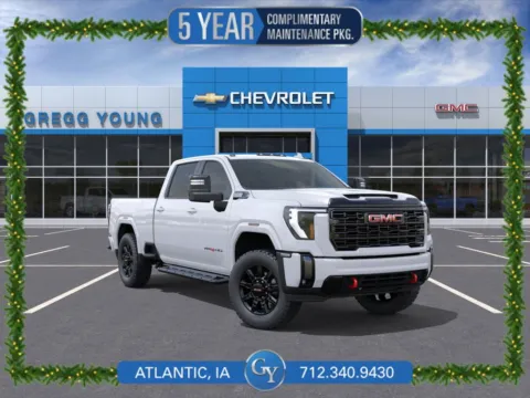 White 2026 GMC Sierra 2500HD AT4 for sale in Atlantic, IA