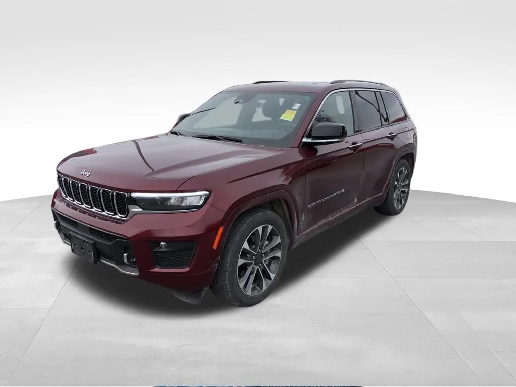 Red 2023 Jeep Grand Cherokee Overland for sale in Atlantic, IA
