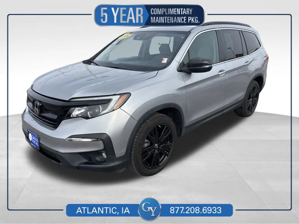 Silver 2022 Honda Pilot Special Edition for sale in Atlantic, IA