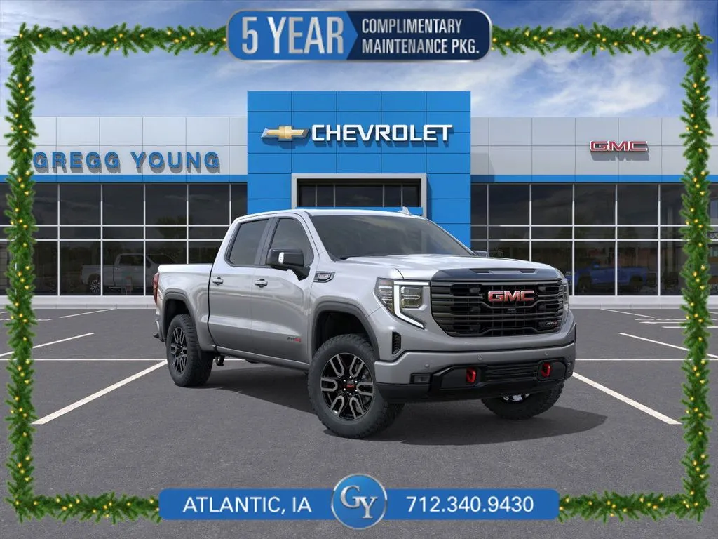 Gray 2026 GMC Sierra 1500 AT4 for sale in Atlantic, IA