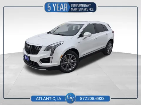 White 2023 Cadillac XT5 Premium Luxury for sale in Atlantic, IA