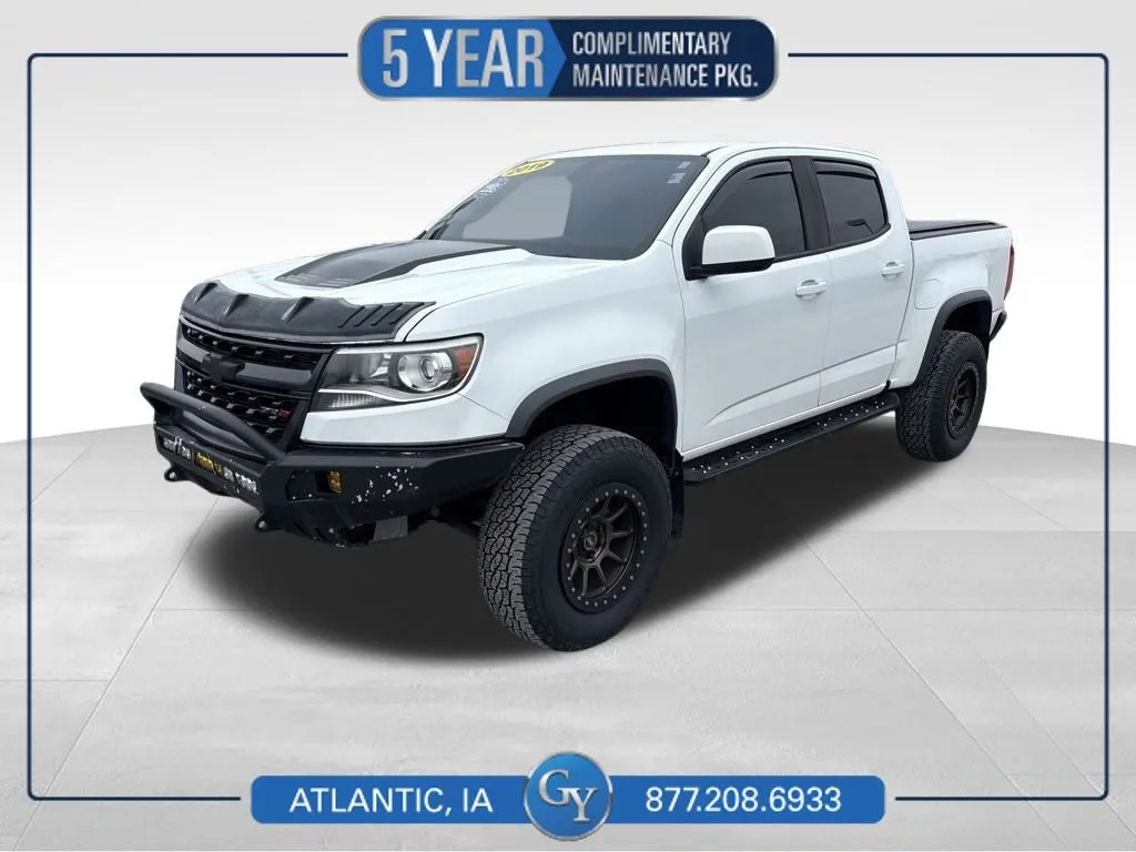 White 2019 Chevrolet Colorado ZR2 for sale in Atlantic, IA