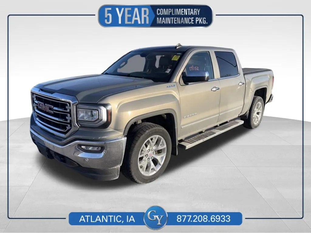 Gray 2017 GMC Sierra 1500 SLT for sale in Atlantic, IA
