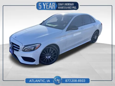 Black 2018 Mercedes-Benz C-Class C 300 for sale in Atlantic, IA