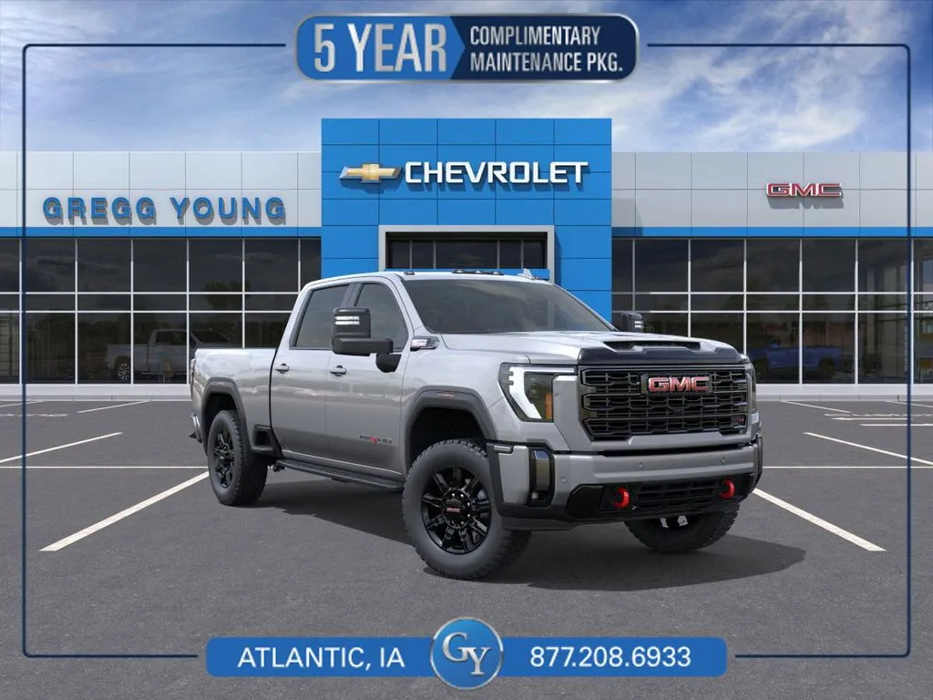 Silver 2026 GMC Sierra 2500HD AT4 for sale in Atlantic, IA