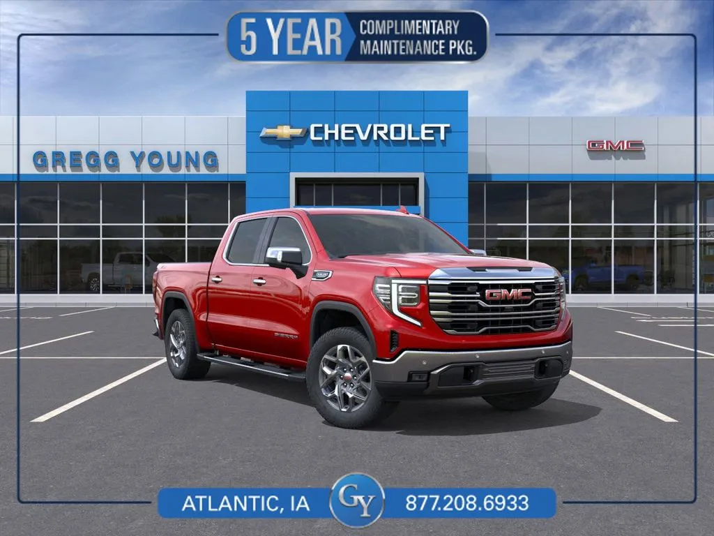 Red 2026 GMC Sierra 1500 SLT for sale in Atlantic, IA