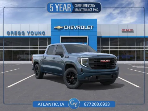 Blue 2026 GMC Sierra 1500 Elevation for sale in Atlantic, IA
