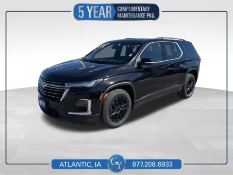 Black 2023 Chevrolet Traverse LT for sale in Atlantic, IA
