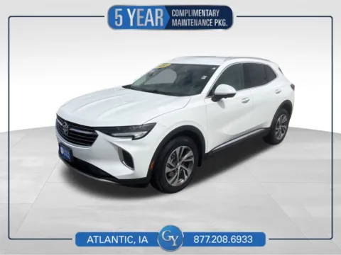 White 2021 Buick Envision Essence for sale in Atlantic, IA