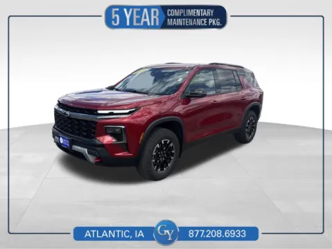 Red 2026 Chevrolet Traverse Z71 for sale in Atlantic, IA