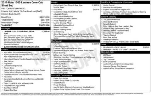 Photos of 2019 Ram 1500 Laramie for sale in Atlantic, IA at Gregg Young Chevrolet GMC Atlantic