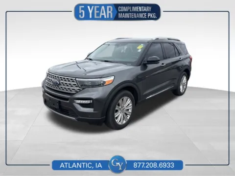 Gray 2020 Ford Explorer Limited for sale in Atlantic, IA
