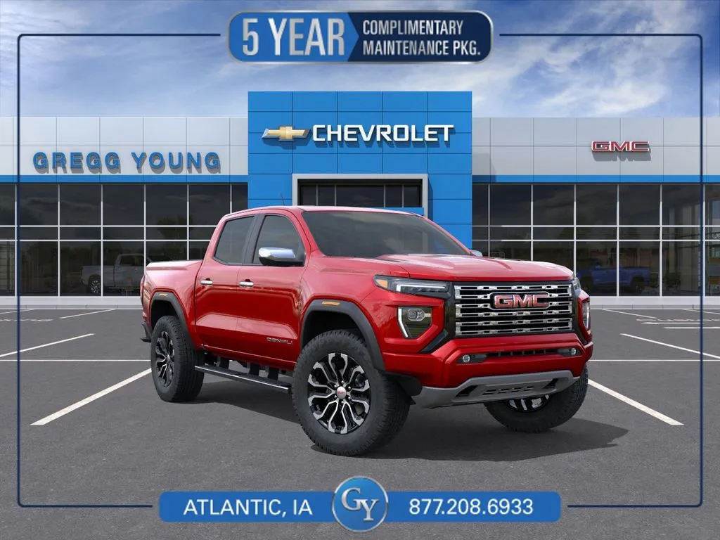 Red 2026 GMC Canyon Denali for sale in Atlantic, IA