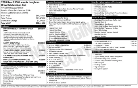 Photos of 2020 Ram 2500 Laramie Longhorn for sale in Atlantic, IA at Gregg Young Chevrolet GMC Atlantic