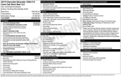 Photos of 2019 Chevrolet Silverado 1500 LTZ for sale in Atlantic, IA at Gregg Young Chevrolet GMC Atlantic