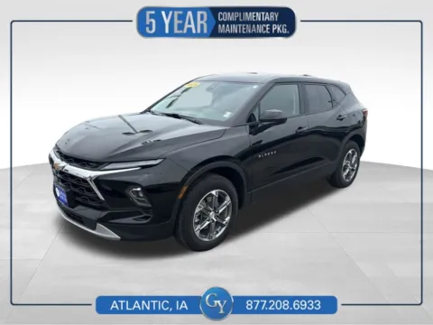 Black 2025 Chevrolet Blazer LT for sale in Atlantic, IA