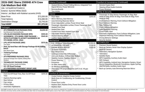 Photos of 2026 GMC Sierra 2500HD AT4 for sale in Atlantic, IA at Gregg Young Chevrolet GMC Atlantic