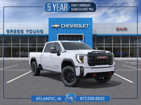 White 2026 GMC Sierra 2500HD AT4 for sale in Atlantic, IA