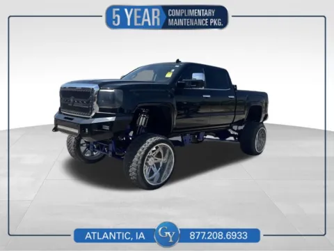 Black 2015 GMC Sierra 2500 HD Denali for sale in Atlantic, IA