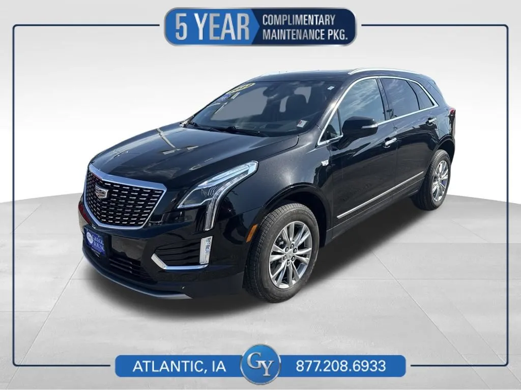 Black 2022 Cadillac XT5 Premium Luxury for sale in Atlantic, IA