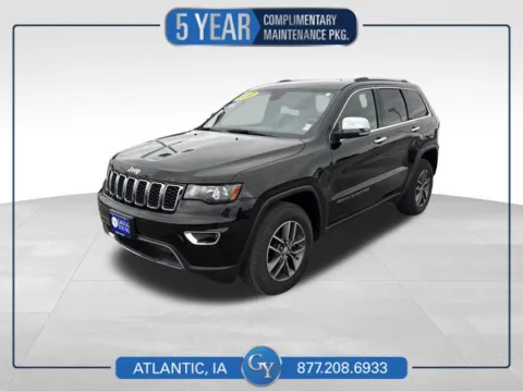 Black 2017 Jeep Grand Cherokee Limited for sale in Atlantic, IA